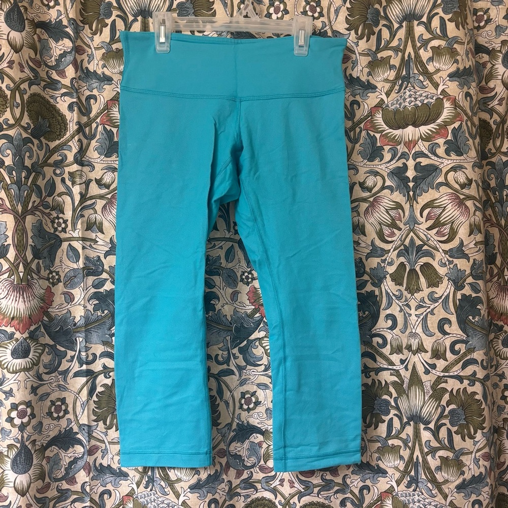 Lululemon Athletica Turquoise Leggings